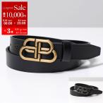BALENCIAGA バレンシアガ ベルト BB THIN BELT 581690 1CH04 1CH0J レディース BBロゴ レザー ナローベルト 1000