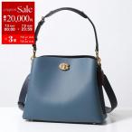 COACH コーチ ショルダーバッグ Willow Shoulder ウィロー C2590 レディース トートバッグ ハンドバッグ カラーブロック レザー クロスボディ 鞄 カラー8色