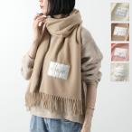 ショッピングmoncler MONCLER モンクレール ストール 3C00016 3C00013 3C00024 595MA レディース マフラー ウール ロゴパッチ フリンジ 大判 カラー6色