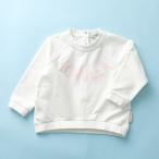 MONCLER KIDS モンクレール キッズ トレーナー 8G00003 809EH ガールズ 女の子 スウェットシャツ 長袖 クルーネック ロゴ 034