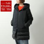 CAPE HORN ケープホーン ダウンコート CANDELARIA カンデラリア B2534 レディース メタルロゴ フード付き 軽量 ミドル丈