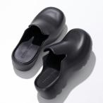 BOTTEGA VENETA ボッテガヴェネタ サンダル FLASH PUMP フラッシュ ポンプ 734548 V11T0 レディース クロッグ ロゴ 撥水性 厚底 軽量 靴 1000/BLACK