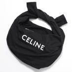 CELINE セリーヌ スウェットバッグ MEDIUM SWEAT BAG MOLLETON 110202EKO.38SI メンズ ショルダーバッグ ミディアム ロゴ モレトン ショール 鞄 BLACK