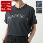 MAISON MARGIELA メゾンマルジェラ 半袖 Tシャツ S51GC0523 S20079 レディース カットソー ロゴT コットン クルーネック カラー2色