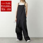 ショッピングジャンプスーツ BASERANGE ベースレンジ サロペット YUMI JUMPSUIT JUYU WS 000 レディース シルク オールインワン ジャンプスーツ ワイド BLACK