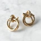 ショッピングフェラガモ SALVATORE FERRAGAMO フェラガモ ピアス 76 0549 レディース ガンチーニ ノット ブラス アクセサリー 001/ORO-GIOVE