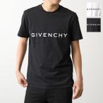 GIVENCHY ジバンシィ 半袖Tシャツ BM716G3YAC メンズ ロゴ ロゴT コットン スリムフィット クルーネック カラー2色