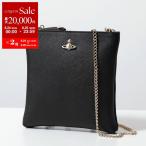 Vivienne Westwood ヴィヴィアンウエストウッド ショルダーバッグ SQUIRE SQUARE CROSSBODY 51030010 L001N レディース オーブ チェーン 鞄 N402