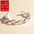 エルメス バングル シェーヌ ダンクル アンシェネ MM HERMES Chaine dAncre Enchainee Bracelet H109509B レディース ブレスレット シルバー925