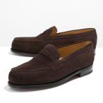 J.M. WESTON ジェイエムウエストン シグニチャー ローファー Signature Loafer #180 11415181801F メンズ スウェード 革靴 コイン Brown Suede
