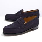 J.M. WESTON ジェイエムウエストン シグニチャー ローファー Signature Loafer #180 1141FFI1801F メンズ スウェード 革靴 コイン Blue Essentiel Suede
