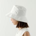 HELEN KAMINSKI ヘレンカミンスキー バケットハット ELLA レディース ストライプエッジ アイコンメタル コットンキャンバス UPF50+ 帽子 OFF-WHITE/OAT