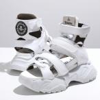 Vivienne Westwood ヴィヴィアンウエストウッド サンダル ROMPER 73040001W レディース アップルスキン 刺繍ロゴパッチ ベルト 厚底 靴 S000J/WHITE