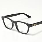 GUCCI グッチ メガネ GG0764O レディース ウェリントン型 眼鏡 フレーム アイウェア めがね GGロゴ 黒縁メガネ 001/BLACKBLACK-TRANSPARENT