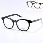 SAINT LAURENT サンローラン メガネ SL 289/F SLIM レディース ウェリントン型 めがね 伊達メガネ ダテ 眼鏡 ロゴ アイウェア 黒縁メガネ カラー2色