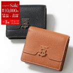 BURBERRY バーバリー 二つ折り財布 LS TB BIFOLD WALLET LGL 8062347 8062397 レディース ミニ財布 ロゴ レザー カラー2色