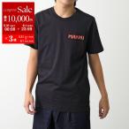 MARNI マルニ 半袖Tシャツ HUMU0198X0 UTC017 メンズ コットン ロゴパッチ ステッチ ロゴT クルーネック カラー3色