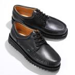 ショッピングデッキシューズ Paraboot  パラブーツ デッキシューズ 786404 THIERS ティエール メンズ Uチップ ラバーソール レースアップ レザーシューズ 革靴 NOIR