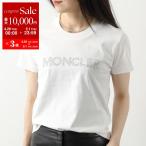 MONCLER モンクレール 半袖Tシャツ MAGLIA マーリア 8C00014 829HP レディース スタッズ ロゴ コットン クルーネック 033