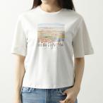 Chloe KIDS クロエ キッズ 半袖Tシャツ C15E27 レディース ガールズ ロゴT コットン クルーネック 117/OFFWHITE
