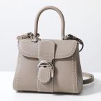 DELVAUX デルヴォー ハンドバッグ Brillant Mini ブリヨン ミニ Surpique'Rode'o Calf AA0406ADW0 AKSPA レザー ショルダーバッグ 鞄 Tourterelle-Ivory