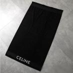 CELINE セリーヌ ビーチタオル 2AR07158W.38OW レディース メンズ ジャガードロゴ コットンパイル地 ブランケット ブラック