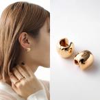 ANNIKA INEZ アニカイネズ フープピアス Cigar Band Hoops Lrg E975-LRG レディース silver925 シルバー925 アクセサリー ゴールド