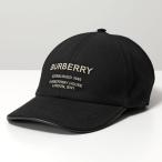 BURBERRY バーバリー ベースボールキャップ MH BBY HRSFRRY BSB CAP ホースフェリー 8068034 レディース ロゴ刺繍 コットン 帽子 B1047/BLACK/BEIGE