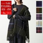 ショッピングカシミア 【カラー限定特価】Joshua Ellis ジョシュアエリス マフラー レディース Ripple Cashmere Scarf カシミヤ 大判 ストール チェック CPG カラー3色