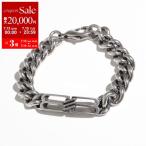 BALENCIAGA バレンシアガ ブレスレット BB ICON GOURMET BRACELET 718493 TZ99I メンズ BBロゴ チェーン アクセサリー 0911