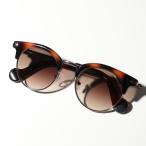 MONCLER モンクレール サングラス ML0035 レディース オーバル型 メガネ 眼鏡 ロゴ ハーフリム クリングスタイプ アイウェア 52F