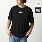 ショッピングマルジェラ MM6 エムエムシックス メゾンマルジェラ Tシャツ SH0GC0017 S24312 メンズ 半袖 カットソー コットン ナンバリングロゴT カラー2色