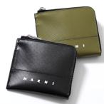 ショッピングコインケース MARNI マルニ コインケース PFMI0075A0 P5769 レディース ミニ財布 カードケース L字ファスナー アラウンド ジップ ロゴ カラー2色