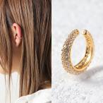 TOMWOOD トムウッド イヤーカフ Ear Cuff Slim Zirconia Gold E38WMCZ01S925/9K レディース silver925 ジルコニア イヤカフ アクセサリー Gold