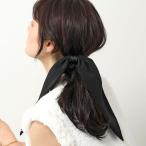 ALEXANDRE DE PARIS アレクサンドル ドゥ パリ シュシュ TCH-26T-A23 レディース リボン ヘアゴム ヘアアクセサリー N‐NOIR18