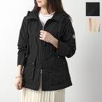 ショッピングmoncler MONCLER モンクレール ジャケット LEANDRO レアンドロ 1A00170 549P3 レディース フード付き ロゴパッチ 長袖 フーテッド ブルゾン カラー2色