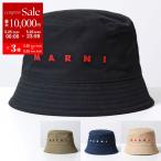 MARNI マルニ バケットハット CLZC0110S0 UTC311 メンズ コットン ロゴ刺繍 帽子 カラー4色