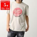 DSQUARED2 ディースクエアード 半袖 Tシャツ REGULAR FIT TEE S74GD1234 S22427 メンズ コットン ロゴプリント クルーネック 800