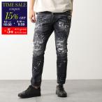 ショッピングディースクエアード DSQUARED2 ディースクエアード ジーンズ BLACK DIAMOND & STUDS WASH TIDY BIKER JEANS S74LB1431 S30503 メンズ デニムパンツ 900