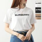 ショッピングBURBERRY BURBERRY バーバリー Tシャツ MARGOT BRN ORG 8080325 8080324 8080427 レディース 新ロゴ 半袖 クルーネック カットソー ロゴT コットン カラー3色