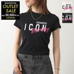 DSQUARED2 ディースクエアード Tシャツ ICON DARLING MINI FIT S80GC0064 S24668 レディース 半袖 カットソー ロゴT 刺繍 カラー2色