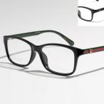 GUCCI グッチ メガネ GG0720OA メンズ スクエア型 めがね 眼鏡 GGメタルロゴ セルフレーム アイウェア 黒縁メガネ アジアンフィット 伊達メガネ カラー3色