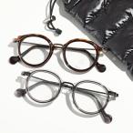 MONCLER モンクレール メガネ ML5007 レディース アイコンメタルロゴ ボストン型 伊達 めがね 眼鏡 クリアフレーム アイウェア カラー2色