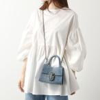 ショッピングmarc MARC JACOBS マークジェイコブス ショルダーバッグ THE CRYSTAL DENIM ST MARC TOP HANDLE MINI 2S4HSC015H03 レディース 鞄 402/LIGHT-BLUE-CRYSTAL