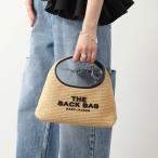 ショッピングmarc MARC JACOBS マークジェイコブス かごバッグ THE WOVEN MINI SACK BAG 2S4HSH054H03 レディース ハンドバッグ カゴバッグ ロゴ 刺繍 鞄 255/NATURAL