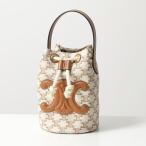 ショッピングセリーヌ CELINE セリーヌ ハンドバッグ Teen Drawstring ティーン ドローストリング 196532FRI.01BC レディース トリオンフ キャンバス×レザー 鞄 White