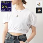 ショッピングヴィヴィアン Vivienne Westwood ヴィヴィアンウエストウッド Tシャツ CROPPED FOOTBALL 1G01000A J004A レディース 半袖 カットソー オーブ刺繍 カラー2色