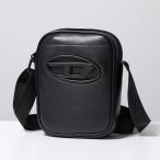 DIESEL ディーゼル ショルダーバッグ Holi D Crossbody X10260 P5925 メンズ レディース オーバルD フェイクレザー 鞄 T8013 BLACK