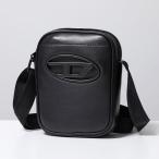 DIESEL ディーゼル ショルダーバッグ Holi D Crossbody X09881 P5925 メンズ Dロゴ フェイクレザー 鞄 T8013 BLACK