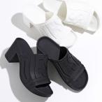 DIESEL ディーゼル サンダル Sa Pamela H Y03071 P5182 レディース チャンキーヒール ロゴ ラバー シューズ 靴 カラー2色